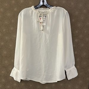 🔥🔥🔥NEW A.L.C. Ruffle Blouse size 8